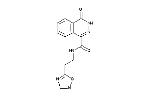 4-keto-N-[2-(1,2,4-oxadiazol-5-yl)ethyl]-3H-phthalazine-1-carboxamide