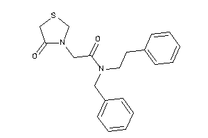 N-benzyl-2-(4-ketothiazolidin-3-yl)-N-phenethyl-acetamide