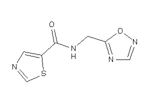 N-(1,2,4-oxadiazol-5-ylmethyl)thiazole-5-carboxamide