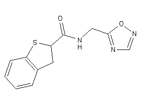 Image of N-(1,2,4-oxadiazol-5-ylmethyl)-2,3-dihydrobenzothiophene-2-carboxamide