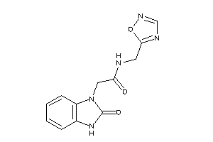 2-(2-keto-3H-benzimidazol-1-yl)-N-(1,2,4-oxadiazol-5-ylmethyl)acetamide