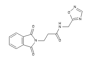 N-(1,2,4-oxadiazol-5-ylmethyl)-3-phthalimido-propionamide