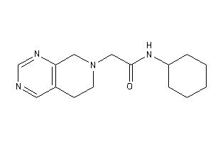 N-cyclohexyl-2-(6,8-dihydro-5H-pyrido[3,4-d]pyrimidin-7-yl)acetamide