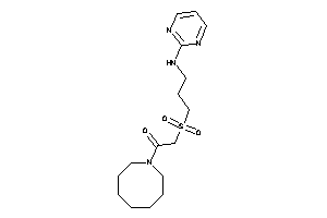 1-(azocan-1-yl)-2-[3-(2-pyrimidylamino)propylsulfonyl]ethanone