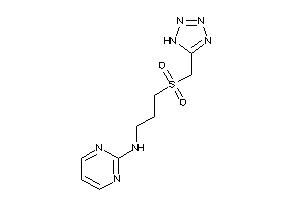 2-pyrimidyl-[3-(1H-tetrazol-5-ylmethylsulfonyl)propyl]amine