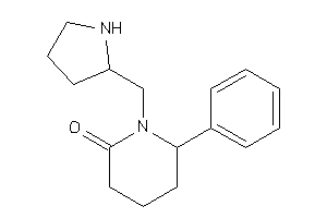 6-phenyl-1-(pyrrolidin-2-ylmethyl)-2-piperidone