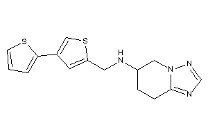 5,6,7,8-tetrahydro-[1,2,4]triazolo[1,5-a]pyridin-6-yl-[[4-(2-thienyl)-2-thienyl]methyl]amine