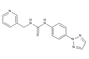 1-(3-pyridylmethyl)-3-[4-(triazol-2-yl)phenyl]urea