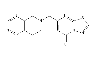 Image of 7-(6,8-dihydro-5H-pyrido[3,4-d]pyrimidin-7-ylmethyl)-[1,3,4]thiadiazolo[3,2-a]pyrimidin-5-one