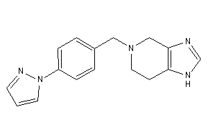 5-(4-pyrazol-1-ylbenzyl)-1,4,6,7-tetrahydroimidazo[4,5-c]pyridine