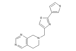 4-(6,8-dihydro-5H-pyrido[3,4-d]pyrimidin-7-ylmethyl)-2-(3-thienyl)oxazole