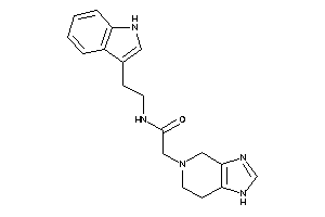 N-[2-(1H-indol-3-yl)ethyl]-2-(1,4,6,7-tetrahydroimidazo[4,5-c]pyridin-5-yl)acetamide