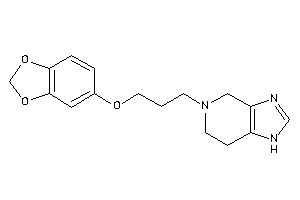 5-[3-(1,3-benzodioxol-5-yloxy)propyl]-1,4,6,7-tetrahydroimidazo[4,5-c]pyridine