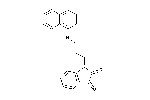 1-[3-(4-quinolylamino)propyl]isatin