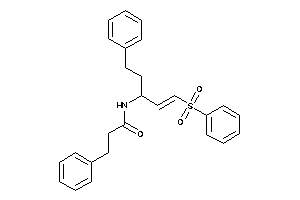 N-(3-besyl-1-phenethyl-allyl)-3-phenyl-propionamide