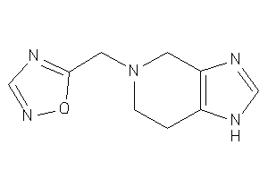 5-(1,4,6,7-tetrahydroimidazo[4,5-c]pyridin-5-ylmethyl)-1,2,4-oxadiazole