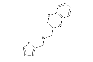 2,3-dihydro-1,4-benzodioxin-3-ylmethyl(1,3,4-oxadiazol-2-ylmethyl)amine