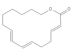 Image of 16-oxacyclohexadeca-2,6,8-trien-1-one