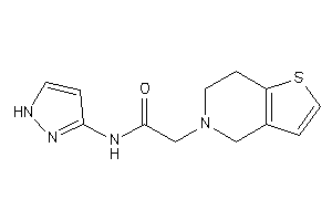 2-(6,7-dihydro-4H-thieno[3,2-c]pyridin-5-yl)-N-(1H-pyrazol-3-yl)acetamide