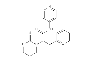 2-(2-keto-1,3-oxazinan-3-yl)-3-phenyl-N-(4-pyridyl)propionamide