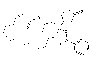 Benzoic Acid [3-keto-17-(2-ketothiazolidin-4-yl)-2,16-dioxabicyclo[13.3.1]nonadeca-4,8,10-trien-17-yl] Ester