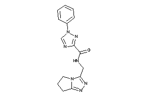 N-(6,7-dihydro-5H-pyrrolo[2,1-c][1,2,4]triazol-3-ylmethyl)-1-phenyl-1,2,4-triazole-3-carboxamide