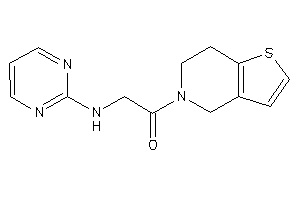 1-(6,7-dihydro-4H-thieno[3,2-c]pyridin-5-yl)-2-(2-pyrimidylamino)ethanone