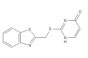 2-(1,3-benzothiazol-2-ylmethylthio)-1H-pyrimidin-4-one