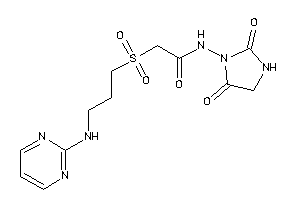 N-(2,5-diketoimidazolidin-1-yl)-2-[3-(2-pyrimidylamino)propylsulfonyl]acetamide