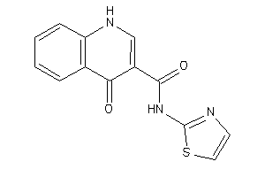 4-keto-N-thiazol-2-yl-1H-quinoline-3-carboxamide