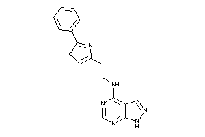 2-(2-phenyloxazol-4-yl)ethyl-(1H-pyrazolo[3,4-d]pyrimidin-4-yl)amine