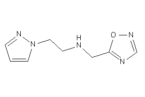 1,2,4-oxadiazol-5-ylmethyl(2-pyrazol-1-ylethyl)amine