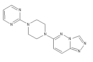 6-[4-(2-pyrimidyl)piperazino]-[1,2,4]triazolo[3,4-f]pyridazine