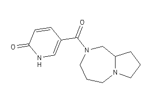 5-(1,3,4,5,7,8,9,9a-octahydropyrrolo[1,2-a][1,4]diazepine-2-carbonyl)-2-pyridone