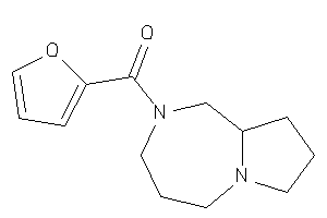 Image of 1,3,4,5,7,8,9,9a-octahydropyrrolo[1,2-a][1,4]diazepin-2-yl(2-furyl)methanone