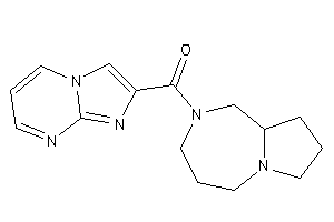 1,3,4,5,7,8,9,9a-octahydropyrrolo[1,2-a][1,4]diazepin-2-yl(imidazo[1,2-a]pyrimidin-2-yl)methanone