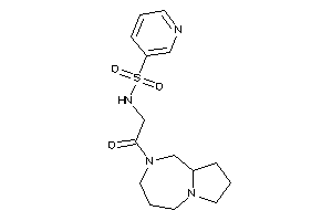 N-[2-(1,3,4,5,7,8,9,9a-octahydropyrrolo[1,2-a][1,4]diazepin-2-yl)-2-keto-ethyl]pyridine-3-sulfonamide