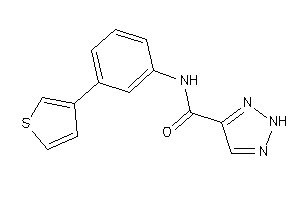 N-[3-(3-thienyl)phenyl]-2H-triazole-4-carboxamide