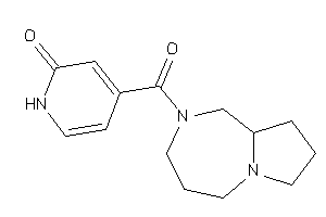 4-(1,3,4,5,7,8,9,9a-octahydropyrrolo[1,2-a][1,4]diazepine-2-carbonyl)-2-pyridone