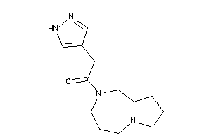 1-(1,3,4,5,7,8,9,9a-octahydropyrrolo[1,2-a][1,4]diazepin-2-yl)-2-(1H-pyrazol-4-yl)ethanone