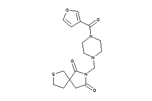 3-[[4-(3-furoyl)piperazino]methyl]-7-thia-3-azaspiro[4.4]nonane-2,4-quinone
