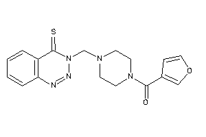 3-furyl-[4-[(4-thioxo-1,2,3-benzotriazin-3-yl)methyl]piperazino]methanone