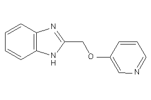 2-(3-pyridyloxymethyl)-1H-benzimidazole