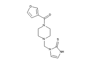 3-furyl-[4-[(2-thioxo-4-imidazolin-1-yl)methyl]piperazino]methanone