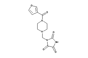 1-[[4-(3-furoyl)piperazino]methyl]imidazolidine-2,4,5-trione