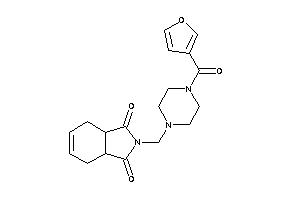 2-[[4-(3-furoyl)piperazino]methyl]-3a,4,7,7a-tetrahydroisoindole-1,3-quinone