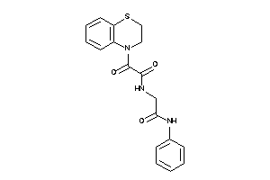 N-(2-anilino-2-keto-ethyl)-2-(2,3-dihydro-1,4-benzothiazin-4-yl)-2-keto-acetamide