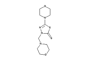 5-morpholino-3-(morpholinomethyl)-1,3,4-thiadiazole-2-thione