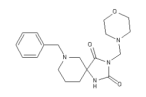 Image of 7-benzyl-3-(morpholinomethyl)-1,3,7-triazaspiro[4.5]decane-2,4-quinone