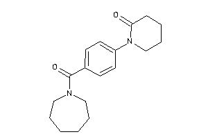 1-[4-(azepane-1-carbonyl)phenyl]-2-piperidone